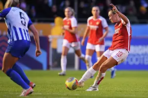 Brighton And Hove Albion V Arsenal 2023-24 Prints: Arsenal Women's Super League Victory: Caitlin Foord's Game-winning Goal vs