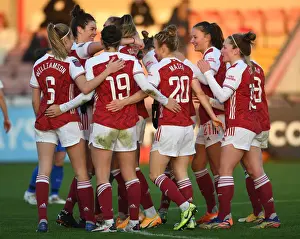 Arsenal Women V Birmingham City Women 2020-21 Prints: Arsenal Women's Super League Victory: Jill Roord Scores Decisive Goal vs