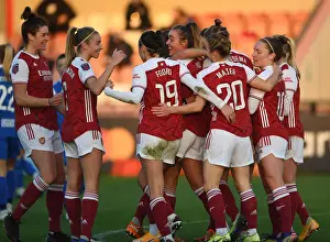 Arsenal Women V Birmingham City Women 2020-21 Prints: Arsenal Women's Super League Victory: Jill Roord Scores Second Goal Against Birmingham City