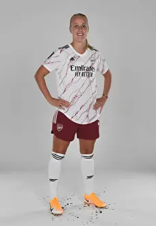 Arsenal Women's Team 2020-21: Beth Mead at Arsenal Womens Photocall