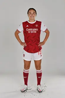 Arsenal Women's Team 2020-21: Caitlin Foord at Team Photocall