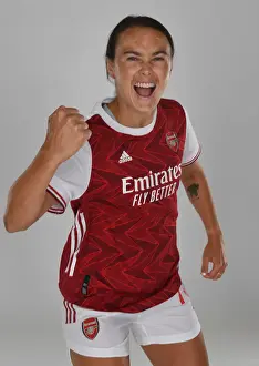 Arsenal Women's Team 2020-21: Caitlin Foord at Team Photocall