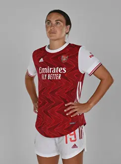 Arsenal Women's Team 2020-21: Caitlin Foord at Team Photocall