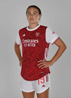Arsenal Women's Team 2020-21: Caitlin Foord at Team Photocall