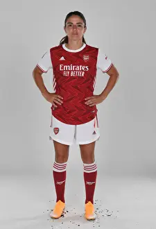 Arsenal Women's Team 2020-21: Danielle van de Donk at Arsenal Photocall