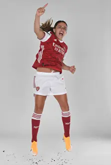 Arsenal Women's Team 2020-21: Danielle van de Donk at Arsenal Photocall