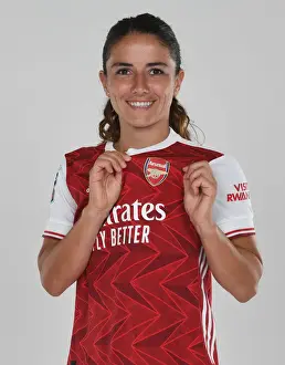 Arsenal Women's Team 2020-21: Danielle van de Donk at Arsenal Photocall