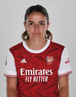 Arsenal Women's Team 2020-21: Danielle van de Donk at Team Photocall