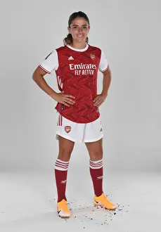 Arsenal Women's Team 2020-21: Danielle van de Donk at Team Photocall