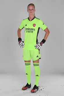 Arsenal Women's Team 2020-21: Fran Stenson at Arsenal Photocall