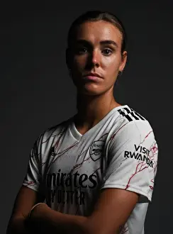 Arsenal Women's Team 2020-21: Jill Roord at Team Photocall