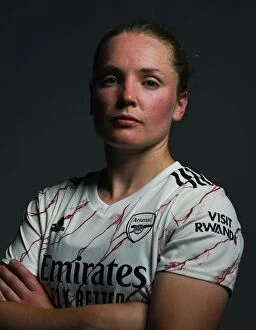 Images Dated 13th August 2020: Arsenal Women's Team 2020-21: Kim Little at Arsenal Photocall