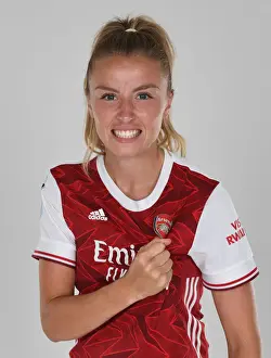 Arsenal Women's Team 2020-21: Leah Williamson at Arsenal Photocall