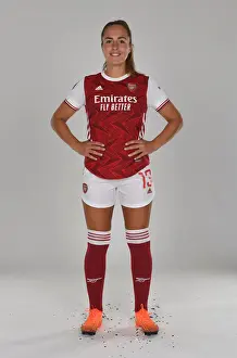Arsenal Womens Photocall 2020-21 Prints: Arsenal Women's Team 2020-21: Lia Walti at Arsenal Photocall