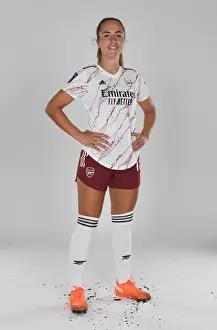 Arsenal Women's Team 2020-21: Lia Walti at Arsenal Womens Photocall