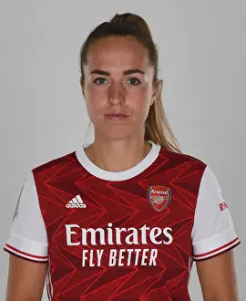 Arsenal Womens Photocall 2020-21 Prints: Arsenal Women's Team 2020-21: Lia Walti at Arsenal Womens Photocall