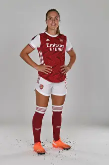 Arsenal Womens Photocall 2020-21 Prints: Arsenal Women's Team 2020-21: Lia Walti at Arsenal Womens Photocall