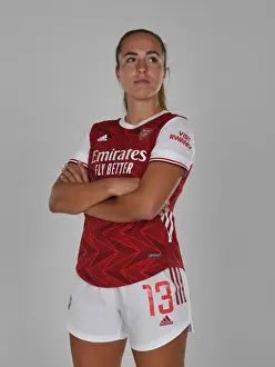 Arsenal Womens Photocall 2020-21 Prints: Arsenal Women's Team 2020-21: Lia Walti at Arsenal Womens Photocall