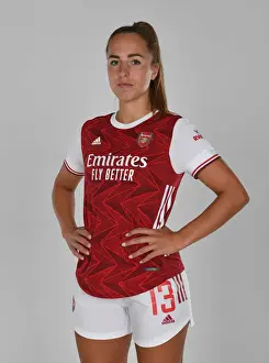 Arsenal Womens Photocall 2020-21 Prints: Arsenal Women's Team 2020-21: Lia Walti at Arsenal Womens Photocall