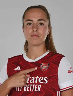 Arsenal Womens Photocall 2020-21 Prints: Arsenal Women's Team 2020-21: Lia Walti at Team Photocall
