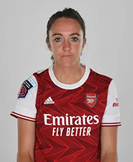 Arsenal Womens Photocall 2020-21 Prints: Arsenal Women's Team 2020-21: Lisa Evans at Arsenal Photocall