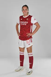 Arsenal Women's Team 2020-21: Lisa Evans at Arsenal Photocall