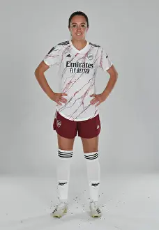 Arsenal Women's Team 2020-21: Lisa Evans at Arsenal Photocall