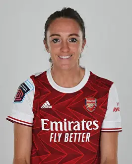 Arsenal Womens Photocall 2020-21 Prints: Arsenal Women's Team 2020-21: Lisa Evans at Arsenal Womens Photocall