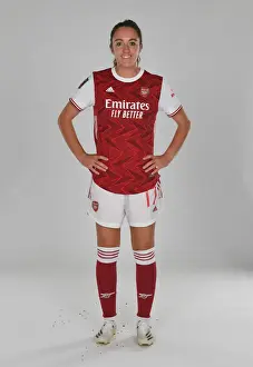 Arsenal Womens Photocall 2020-21 Prints: Arsenal Women's Team 2020-21: Lisa Evans at Arsenal Womens Photocall