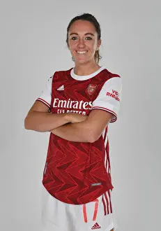 Arsenal Womens Photocall 2020-21 Prints: Arsenal Women's Team 2020-21: Lisa Evans at Arsenal Womens Photocall