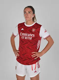 Arsenal Womens Photocall 2020-21 Prints: Arsenal Women's Team 2020-21: Lisa Evans at Arsenal Womens Photocall