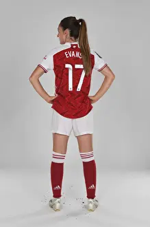 Arsenal Women's Team 2020-21: Lisa Evans at Arsenal Womens Photocall