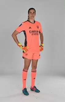 Images Dated 14th August 2020: Arsenal Women's Team 2020-21: Lydia Williams at Arsenal Photocall