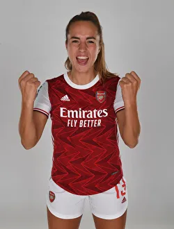 Arsenal Womens Photocall 2020-21 Prints: Arsenal Women's Team 2020-21: New Season Kick-Off