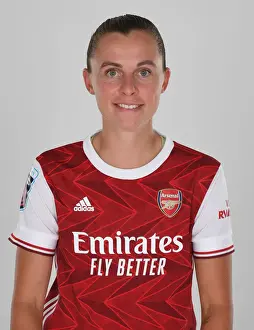Arsenal Women's Team 2020-21: Noelle Maritz at Arsenal Womens Photocall