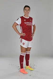 Arsenal Women's Team 2020-21: Steph Catley at Arsenal Women's Photocall