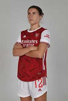 Arsenal Women's Team 2020-21: Steph Catley at Arsenal Womens Photocall