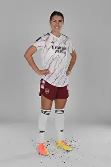 Arsenal Womens Photocall 2020-21 Prints: Arsenal Women's Team 2020-21: Steph Catley at Arsenal Womens Photocall