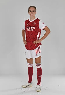 Arsenal Womens photocall 2020-21 Collection: Arsenal Women's Team 2020-21: Vivianne Miedema at Arsenal Photocall
