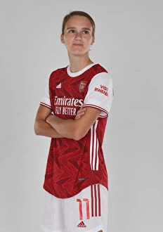 Arsenal Womens photocall 2020-21 Collection: Arsenal Women's Team 2020-21: Vivianne Miedema at Team Photocall