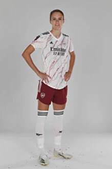 Arsenal Womens photocall 2020-21 Collection: Arsenal Women's Team 2020-21: Vivianne Miedema at Photocall