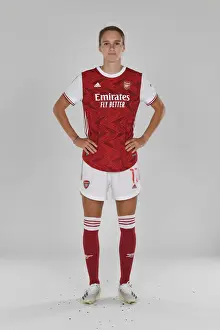 Arsenal Women's Team 2020-21: Vivianne Miedema at Arsenal Photocall