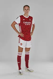 Arsenal Women's Team 2020-21: Vivianne Miedema at Arsenal Photocall