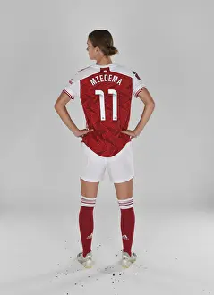 Arsenal Womens Photocall 2020-21 Prints: Arsenal Women's Team 2020-21: Vivianne Miedema at Arsenal Photocall