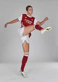 Arsenal Women's Team 2020-21: Vivianne Miedema at Arsenal Photocall