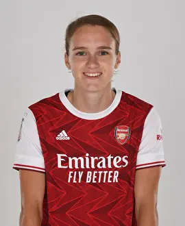 Arsenal Women's Team 2020-21: Vivianne Miedema at Team Photocall
