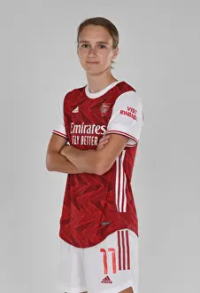 Arsenal Women's Team 2020-21: Vivianne Miedema at Team Photocall