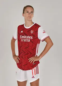 Arsenal Women's Team 2020-21: Vivianne Miedema at Team Photocall