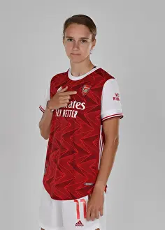 Arsenal Women's Team 2020-21: Vivianne Miedema at Team Photocall