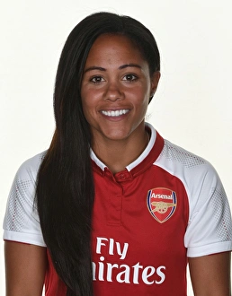 Arsenal Women's Team: Alex Scott at 2017 Photocall